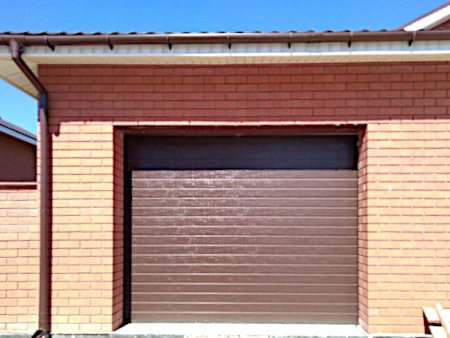 Алюминиевые гаражные ворота RSD01LUX 2500x2200 в Перми